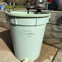 Honey Extractor manual twin tangential with lids and power drill drive